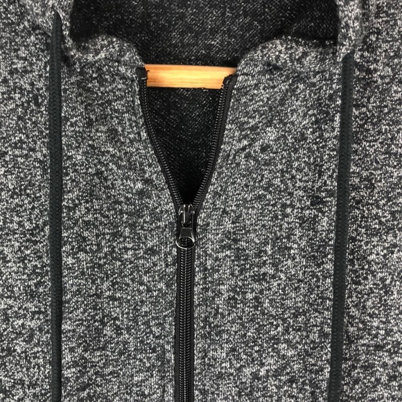 Sweater hooded vest - Picture 3 of 4